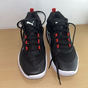 Puma Playmaker Pro Basketball Men's Shoes Black Red White Size 10
